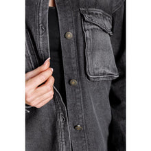 Load image into Gallery viewer, By The Fireside Shacket - Denim