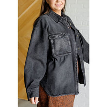 Load image into Gallery viewer, By The Fireside Shacket - Denim