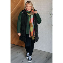 Load image into Gallery viewer, Cold and Calculated Longline Puffer Vest - Layers
