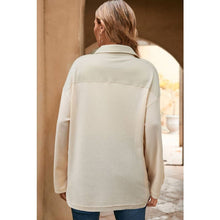 Load image into Gallery viewer, LDC Waffle Long Sleeve Collar Half Button Loose Top