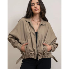 Load image into Gallery viewer, Briella Bomber Jacket - Tops