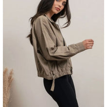 Load image into Gallery viewer, Briella Bomber Jacket - Tops