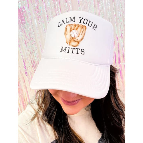 Calm Your Mitts - PREORDER Baseball Hats & Hair Accessories
