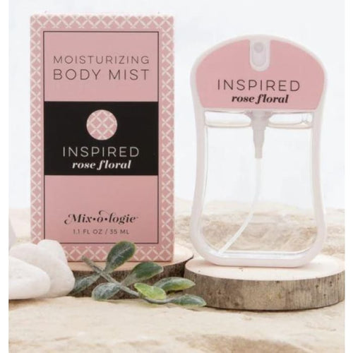 INSPIRED (ROSE FLORAL) MOISTURIZING BODY MIST - Mixologie Body Mist