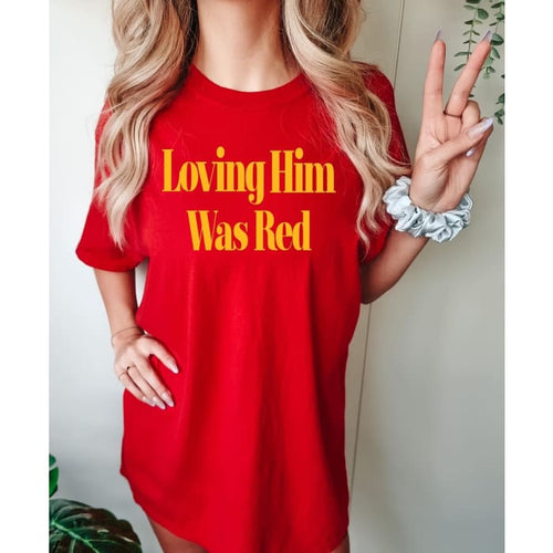Loving Him Was Red ❤️ PRE ORDER - Top