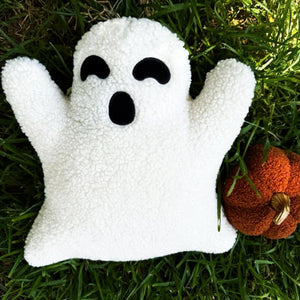 Luxe Ghost Sherpa Pillow - Accessories & GIfts