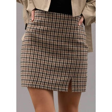 Load image into Gallery viewer, Mini Houndstooth Skirt - Bottoms