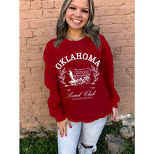 Load image into Gallery viewer, Oklahoma Sooners Social Club - PRE ORDER - S / Crimson - Tops
