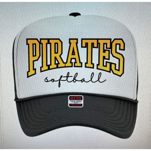 Pirates Softball - Pre Order Hats & Hair Accessories