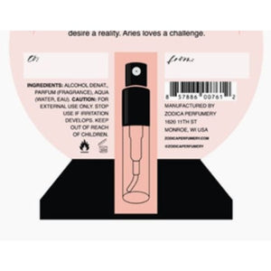Pisces - 2ML Perfumette Card - Zodica Perfumery