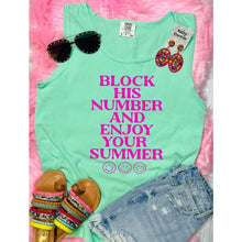 Load image into Gallery viewer, PRE - ORDER Summer Tanks - Block His Number / Small