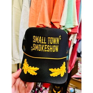 Small Town Smokeshow Trucker Hat - Hats & Hair Accessories