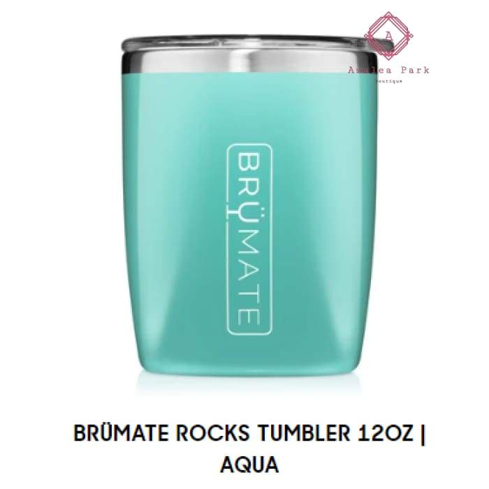 Brumate Rocks Tumbler - Pre- Order Aquae Black - Brumate Rocks Tumbler