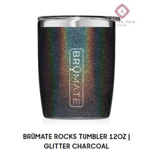 Load image into Gallery viewer, Brumate Rocks Tumbler - Pre-Order Glitter Charcoal - Brumate Rocks Tumbler
