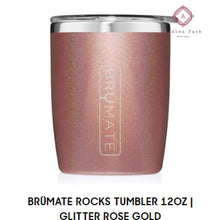 Load image into Gallery viewer, Brumate Rocks Tumbler - Pre-Order Glitter Rose Gold - Brumate Rocks Tumbler