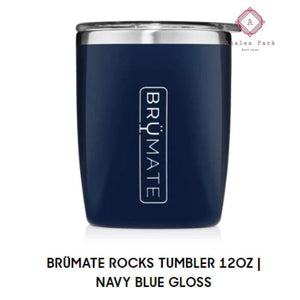 Brumate Rocks Tumbler - Pre-Order Navy Blue Gloss - Brumate Rocks Tumbler