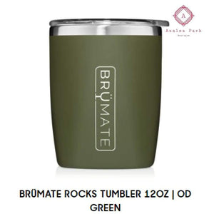 Brumate Rocks Tumbler - Pre-Order OD Green - Brumate Rocks Tumbler