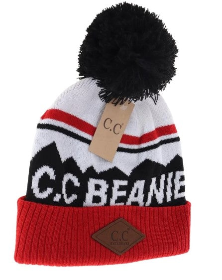 C.C Beanie Logo Ski Hat - Hats & Hair Accessories