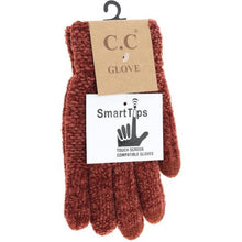 Load image into Gallery viewer, Chenille Glove - Burnt Henna - Gloves