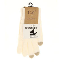 Load image into Gallery viewer, Chenille Glove - Ivory - Gloves