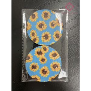Car Coaster - Sunflowers - Accessories