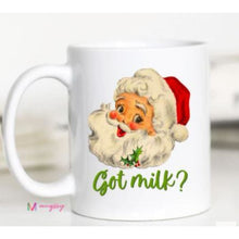 Load image into Gallery viewer, Coffee Mugs - Got Milk Santa / 11oz - Novelty