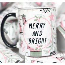 Load image into Gallery viewer, Coffee Mugs - Merry and Bright / 11oz - Novelty