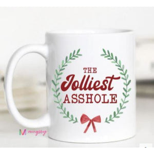 Coffee Mugs - The Jolliest Asshole / 11oz - Novelty