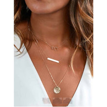 Load image into Gallery viewer, Coin Bar Necklace - Jewelry