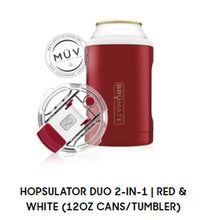 Load image into Gallery viewer, Hopsulator Duo 2-in-1 - Red/White - Hopsulator Duo 2-in-1