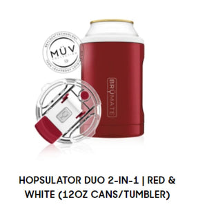 Hopsulator Duo 2-in-1 - Red/White - Hopsulator Duo 2-in-1