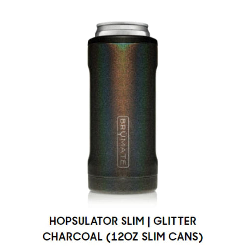 Hopsulator Slim - Glitter Charcoal - Hopsulator Slim