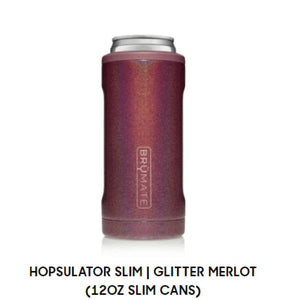 Hopsulator Slim - PRE-ORDER Glitter Merlot - Hopsulator Slim