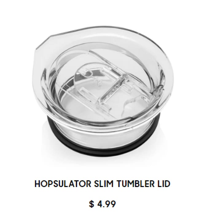 PRE-ORDER Hopsulator Slim Tumbler Lid - Hopsulator Slim