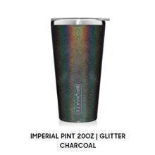Load image into Gallery viewer, Imperial Pint - Glitter Charcoal - Imperial Pint