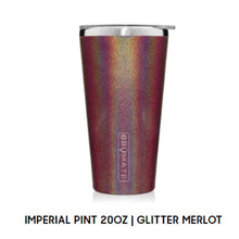 Load image into Gallery viewer, Imperial Pint - Pre-Order Glitter Merlot - Imperial Pint