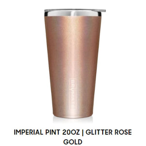 Imperial Pint - Glitter Rose Gold - Imperial Pint