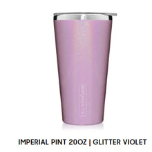 Load image into Gallery viewer, Imperial Pint - Pre-Order Glitter Violet - Imperial Pint