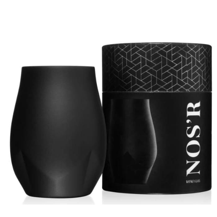 PRE- ORDER NOS’R Insulated Nosing Glass - Pre-Order Matte Black - NOS’R Insulated Nosing Glass