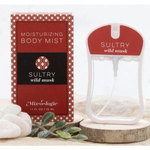 SULTRY (WILD MUSK) MOISTURIZING BODY MIST - Mixologie Body Mist