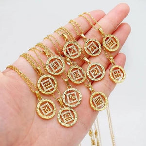 Zodiac Pendant Necklace - Accessories