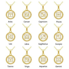 Load image into Gallery viewer, Zodiac Pendant Necklace - Accessories